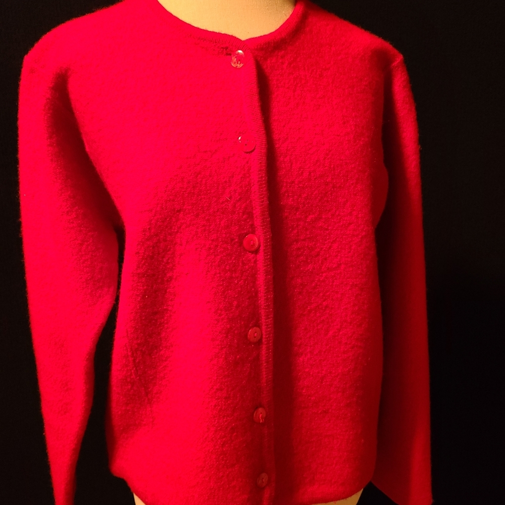 Red Pendleton Wool Jacket
